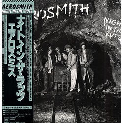 Aerosmith Night In The Ruts Vinyl LP USED