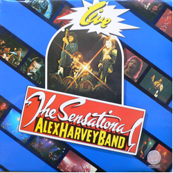 The Sensational Alex Harvey Band Live Vinyl LP USED