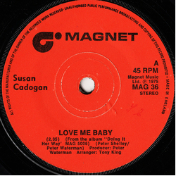 Susan Cadogan Love Me Baby Vinyl 7" USED