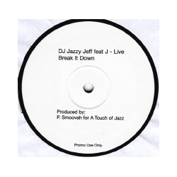 DJ Jazzy Jeff Break It Down Vinyl 12" USED