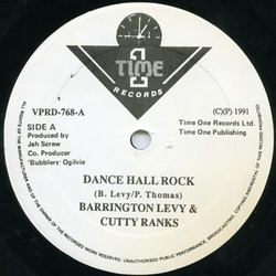 Barrington Levy / Cutty Ranks / Time Crew Dance Hall Rock Vinyl 12" USED