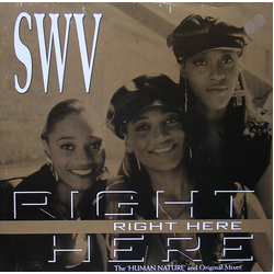 SWV Right Here (Human Nature Mix) Vinyl 12" USED
