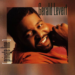 Gerald Levert Private Line Vinyl LP USED