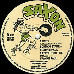 Chukki Star / Frankie Paul Unity Vinyl 12" USED