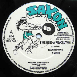 Lloyd Brown We Need A Revolution Vinyl 12" USED