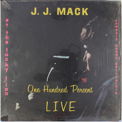 J.J. Mack (2) 100 Per Cent Live Vinyl LP USED