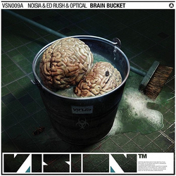 Noisia / Ed Rush & Optical / Spor Brain Bucket / Falling Through Vinyl 12" USED