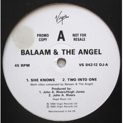 Balaam And The Angel She Knows VINYL 12" USED