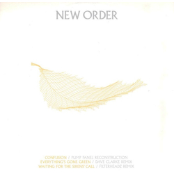 New Order Confusion / Everything's Gone Green / Waiting For The Sirens' Call Vinyl 12" USED