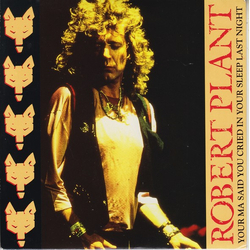 Robert Plant Your Ma Said You Cried In Your Sleep Last Night Vinyl 7" USED