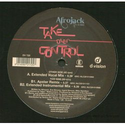 Afrojack / Eva Simons Take Over Control Vinyl 12" USED