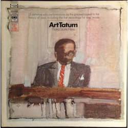 Art Tatum Piano Starts Here Vinyl LP USED