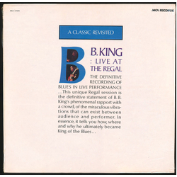 B.B. King Live At The Regal Vinyl LP USED