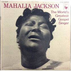 Mahalia Jackson The World's Greatest Gospel Singer Vinyl LP USED