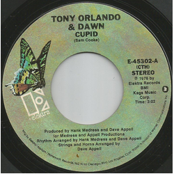 Tony Orlando & Dawn Cupid Vinyl 7" USED