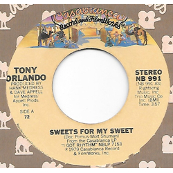 Tony Orlando Sweets For My Sweet Vinyl 7" USED
