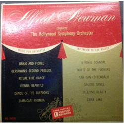 Alfred Newman / Hollywood Symphony Orchestra Music For Orchestra -  Invitation To The Ballet Vinyl LP USED