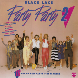 Black Lace Party Party 2 Vinyl LP USED