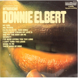 Donnie Elbert Introducing Donnie Elbert Vinyl LP USED