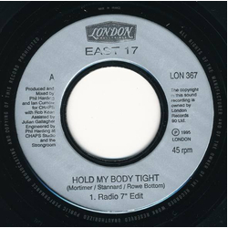 East 17 Hold My Body Tight Vinyl 7" USED