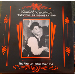 Fats Waller & His Rhythm Armful O' Sweetness Vinyl LP USED
