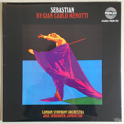 Gian Carlo Menotti / London Symphony Orchestra / Jose Serebrier Sebastian Vinyl LP USED
