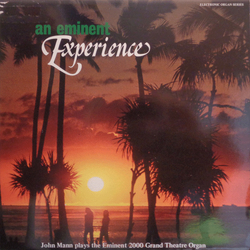 John Mann (2) An Eminent Experience Vinyl LP USED