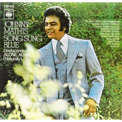 Johnny Mathis Song Sung Blue Vinyl LP USED