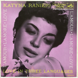 Katyna Ranieri Love In Three Languages - L'Amour, L'Amore, Love Vinyl LP USED