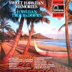 Les Hawaian Troubadours Sweet Hawaiian Memories Vinyl LP USED