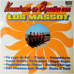Los Massot Vacaciones En España Con Los Massot Vinyl LP USED