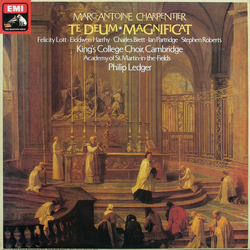 Marc Antoine Charpentier / The King's College Choir Of Cambridge / The Academy Of St. Martin-in-the-Fields / Philip Ledger Te Deum / Magnificat Vinyl 