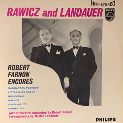Rawicz & Landauer Robert Farnon Encores / Leroy Anderson Encores Vinyl LP USED