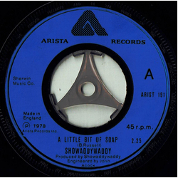 Showaddywaddy A Little Bit Of Soap Vinyl 7" USED