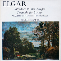Sir Edward Elgar / The Academy Of St. Martin-in-the-Fields / Sir Neville Marriner Introduction And Allegro / Serenade For Strings Vinyl LP USED