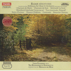 Sir Edward Elgar / Leon Goossens / Bournemouth Sinfonietta / Norman Del Mar Miniatures Vinyl LP USED