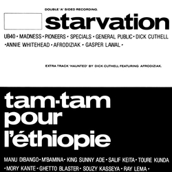 Starvation / Tam Tam Pour L'Éthiopie Starvation / Tam Tam Pour L'Éthiopie / Haunted Vinyl 12" USED