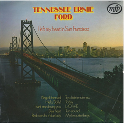 Tennessee Ernie Ford I Left My Heart In San Francisco Vinyl LP USED
