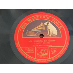 Titta Ruffo Dio Possente Dio D'Amor / Largo Al Factotum Della Citta Shellac USED