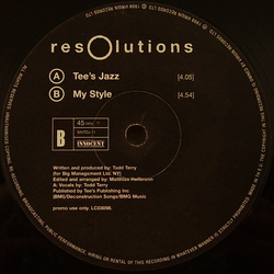 Todd Terry Resolutions Vinyl 12" USED