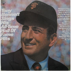 Tony Bennett Sings His All-Time Hall Of Fame Hits Vinyl LP USED