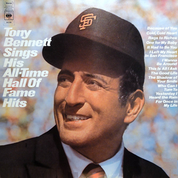 Tony Bennett Sings His All-Time Hall Of Fame Hits Vinyl LP USED
