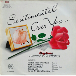 Tony Evans (4) Sentimental Over You Vinyl LP USED