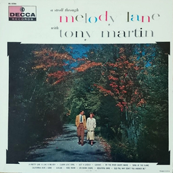 Tony Martin (3) A Stroll Through Melody Lane Vinyl LP USED