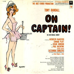Tony Randall (3) / Jacquelyn McKeever / Edward Platt / Susan Johnson (4) / Paul Valentine (2) / Stanley Carlson / Alexandra Danilova / "Oh Captain!" C