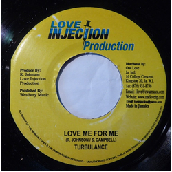 Turbulence (4) Love Me For Me Vinyl 7" USED