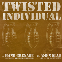 Twisted Individual Hand Grenade / Amen Slag (Remixes) Vinyl 12" USED