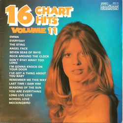 Unknown Artist 16 Chart Hits Volume 11 Vinyl LP USED