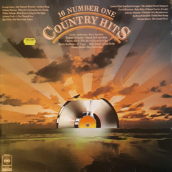 Various 16 Number One Country Hits Vinyl LP USED
