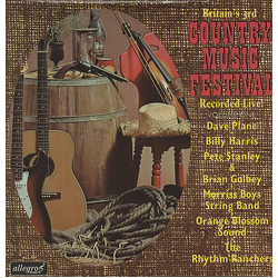 Various Britain's 3rd Country Music Festival Vinyl LP USED